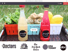 Tablet Screenshot of drinkjinja.com